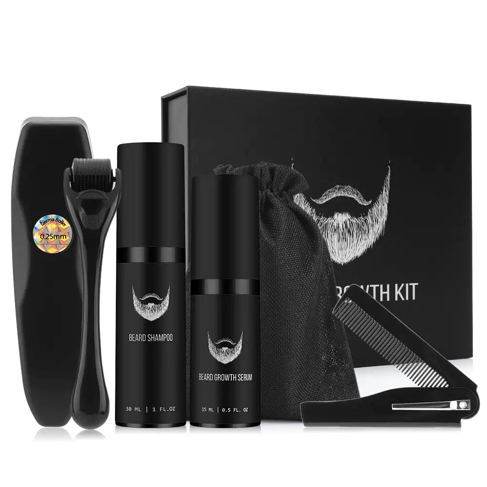 El kit para el crecimiento de la barba